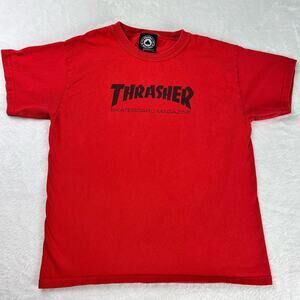 Thrasher skateboard magazine Y2K youth Medium T-shirt San Francisco